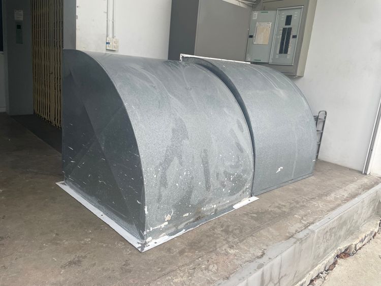 ขายพัดลม AF 36 C3S ไฟสามเฟส  มือสอง พร้อมฮูดพัดลม(สั่งทำขนาดเท่าพัดลม) ชุดละ 6500 มีสองชุด  รูปที่ 2