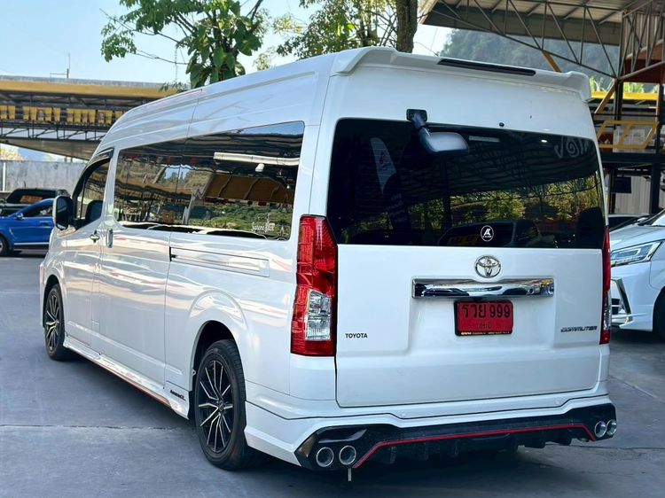 Toyota Commuter 2023 2.8 Van ดีเซล ไม่ติดแก๊ส เกียร์อัตโนมัติ ขาว รูปที่ 4