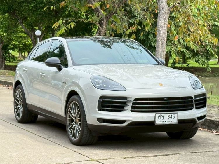 Porsche Cayenne 2023 3.0 S E-Hybrid Platinum Edition 4WD Sedan เบนซิน ไม่ติดแก๊ส เกียร์อัตโนมัติ เทา