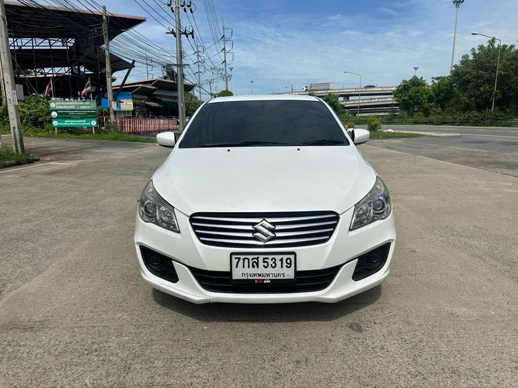 Suzuki Ciaz 2018 1.2 GL Sedan เบนซิน ไม่ติดแก๊ส เกียร์อัตโนมัติ ขาว รูปที่ 3