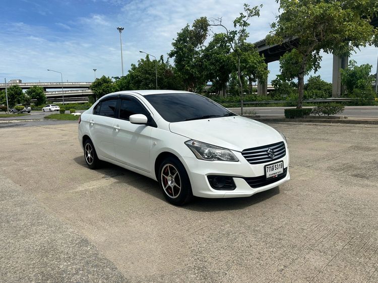 Suzuki Ciaz 2018 1.2 GL Sedan เบนซิน ไม่ติดแก๊ส เกียร์อัตโนมัติ ขาว รูปที่ 2