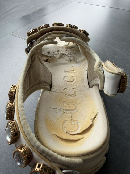 Gucci Sandals ของแท้ 100% (ขายตามสภาพ) รูปที่ 5