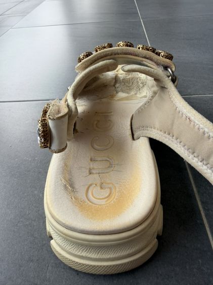 Gucci Sandals ของแท้ 100% (ขายตามสภาพ) รูปที่ 9
