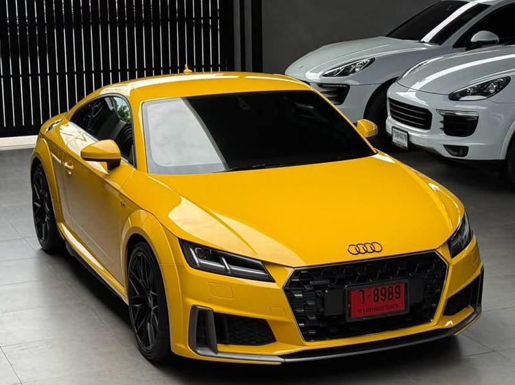 Audi Audi TTS 2020 2.0 TFSI Quattro 4WD Sedan เบนซิน ไม่ติดแก๊ส เกียร์อัตโนมัติ เหลือง รูปที่ 3