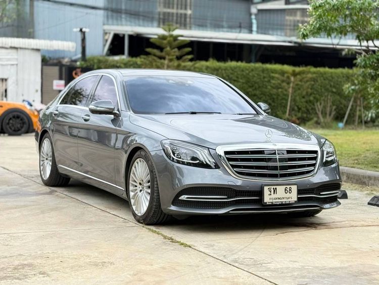 Mercedes-Benz S-Class 2019 S350 Sedan ดีเซล ไม่ติดแก๊ส เกียร์อัตโนมัติ เทา