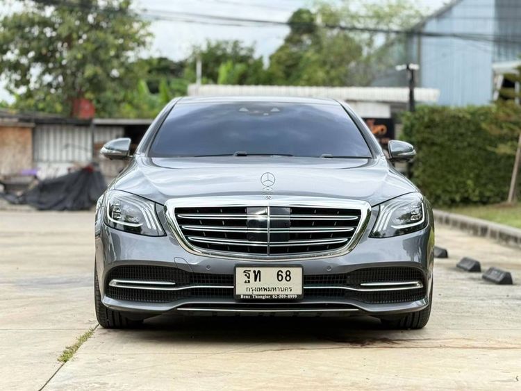 Mercedes-Benz S-Class 2019 S350 Sedan ดีเซล ไม่ติดแก๊ส เกียร์อัตโนมัติ เทา รูปที่ 2
