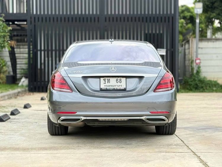 Mercedes-Benz S-Class 2019 S350 Sedan ดีเซล ไม่ติดแก๊ส เกียร์อัตโนมัติ เทา รูปที่ 3