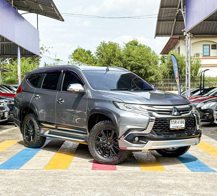 Mitsubishi Pajero Sport 2017 2.4 GT Premium 2WD Utility-car ดีเซล ไม่ติดแก๊ส เกียร์อัตโนมัติ บรอนซ์เงิน