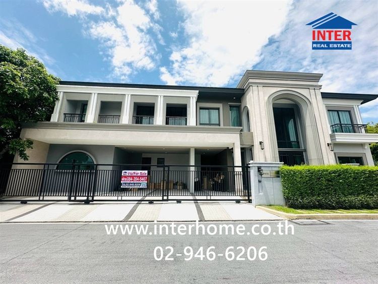 บ้านเดี่ยว 2 ชั้น 119 ตร.ว. หมู่บ้านแกรนด์บางกอก บูเลอวาร์ด บางนา-อ่อนนุช ถนนสุขาภิบาล2 เขตประเวศ กรุงเทพมหานคร