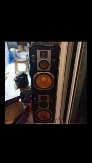 ลำโพง JVC S-P55 made in japan วินเทจ 1คู่ เป็นลำโพงแบบ3ทาง ลำโพงขนาด 10นิ้ว 4.7นิ้ว 2.5นิ้ว สภาพสมบูรณดีมาก เสียงเพราะ