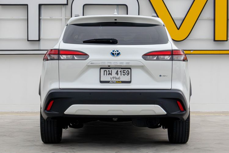 Toyota Corolla Cross 2025 1.8 HEV Premium Luxury Utility-car ไฮบริด เกียร์อัตโนมัติ ขาว รูปที่ 4