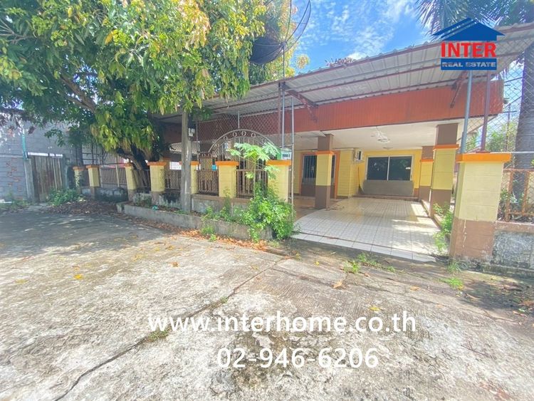 บ้านเดี่ยว 1 ชั้น 84 ตร.ว. หมู่บ้านธัญญาพร2 ใกล้โรงเรียนสารสาสน์วิเทศรังสิต คลอง7 ถนนรังสิต-นครนายก ถนนลำลูกกา ธัญบุรี ปทุมธานี