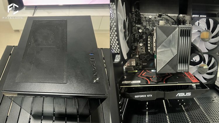 คอมประกอบพร้อมใช้งาน i5-6400 GTX 1050 Ti 4GB RAM 16GB SSD M.2 256GB HDD 1TB อะไหล่ใหม่ + มือสอง By FATECORE รูปที่ 5