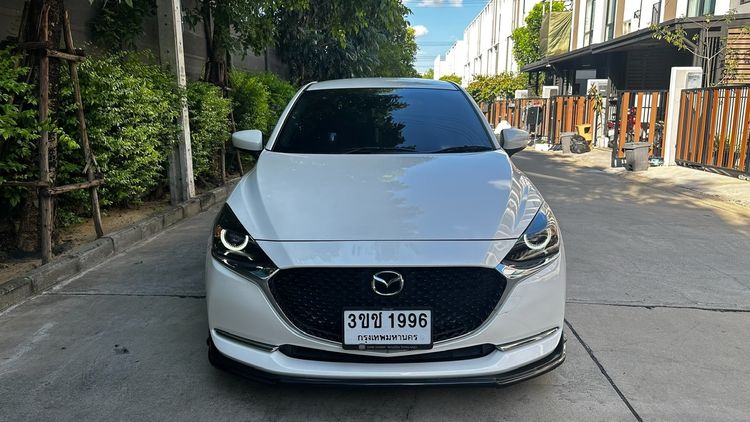 Mazda Mazda 2 2022 1.3 Skyactiv-G S Leather Sports Sedan เบนซิน เกียร์อัตโนมัติ ขาว