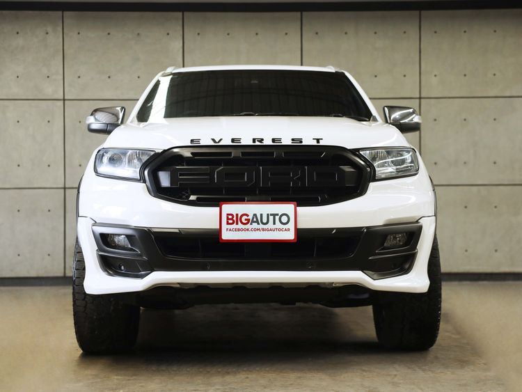 Ford Everest 2018 2.0 Bi-Turbo Titanium+ 4WD Utility-car ดีเซล ไม่ติดแก๊ส เกียร์อัตโนมัติ ขาว รูปที่ 4