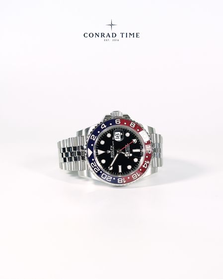 Rolex GMT-Master II 126710BLRO Pepsi' Black Dial Jubilee 40mm.  รูปที่ 6