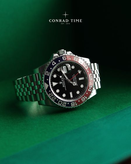 Rolex GMT-Master II 126710BLRO Pepsi' Black Dial Jubilee 40mm.  รูปที่ 3