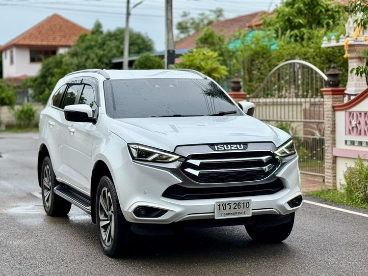 Isuzu MU-X 2021 3.0 4WD Utility-car ดีเซล ไม่ติดแก๊ส เกียร์อัตโนมัติ ขาว รูปที่ 3