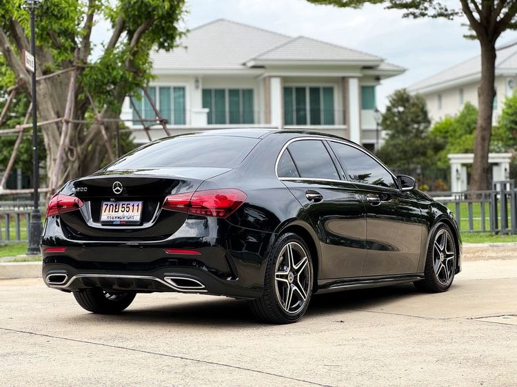 Mercedes-Benz A-Class 2024 A200 Sedan เบนซิน ไม่ติดแก๊ส เกียร์อัตโนมัติ ดำ รูปที่ 4