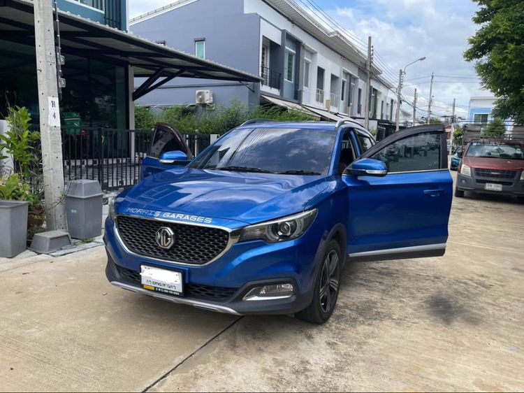 MG ZS 2018 1.5X+ Sunroof Utility-car เบนซิน ไม่ติดแก๊ส เกียร์อัตโนมัติ น้ำเงิน