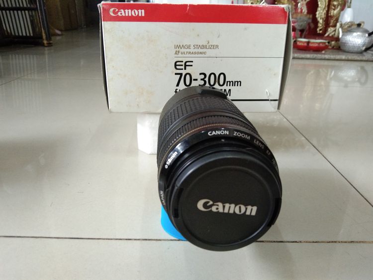 ขายเลนส์ซูมแคนนอน CANON ZOOM EF 70-300mm MACRO 1.5mf4-5.6 IS USM สภาพสวย สนใจคุยได้ครับ 