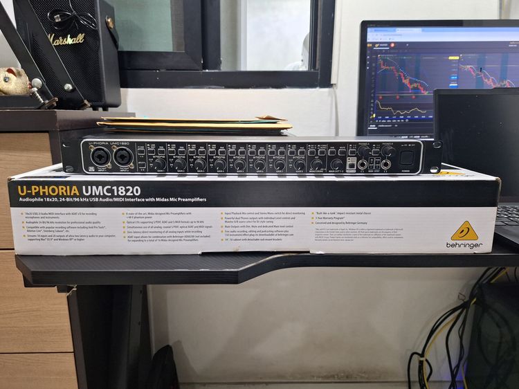 Behringer U-PHORIA UMC1820  USB ออดิโออินเตอร์เฟส