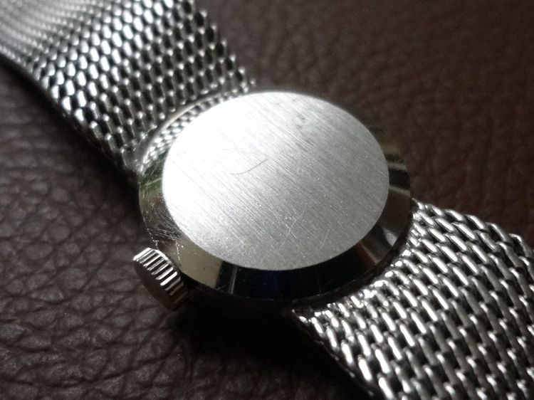ROTARY 17 Jewels -Swiss Made- ETA 2412 นาฬิกาค็อกเทลวินเทจสวิส ตัวเรือนและสายทำจากเงินสเตอร์ลิงแท้ (เงินมาตรฐาน 925) รูปที่ 11
