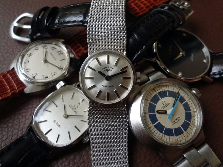 ROTARY 17 Jewels -Swiss Made- ETA 2412 นาฬิกาค็อกเทลวินเทจสวิส ตัวเรือนและสายทำจากเงินสเตอร์ลิงแท้ (เงินมาตรฐาน 925) รูปที่ 18