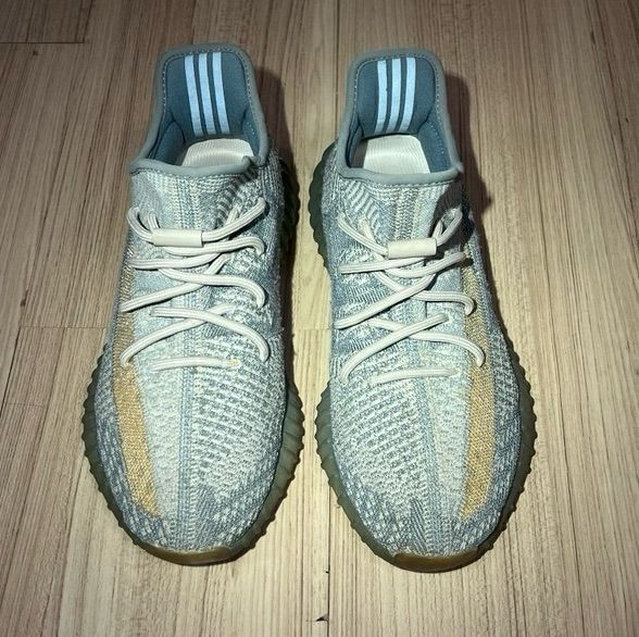 👟 ปล่อยต่อของแท้ราคาดี Yeezy Boost 350 V2 "Israfil" (Size 9US) อุปกรณ์ครบยันใบเสร็จ! รูปที่ 2
