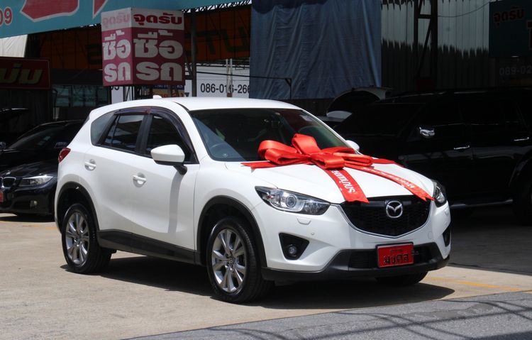 Mazda CX-5 2016 2.2 XDL 4WD Utility-car ดีเซล ไม่ติดแก๊ส เกียร์อัตโนมัติ ขาว