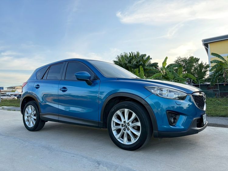 Mazda CX-5 2014 2.2 XDL 4WD Utility-car ดีเซล ไม่ติดแก๊ส เกียร์อัตโนมัติ น้ำเงิน