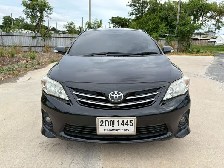 Toyota Altis 2013 1.6 E CNG Sedan เบนซิน NGV เกียร์อัตโนมัติ ดำ รูปที่ 2