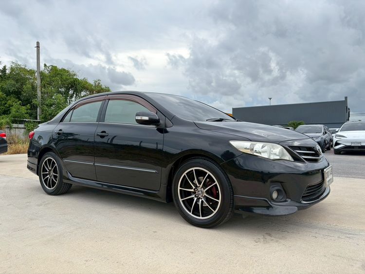 Toyota Altis 2013 1.6 E CNG Sedan เบนซิน NGV เกียร์อัตโนมัติ ดำ
