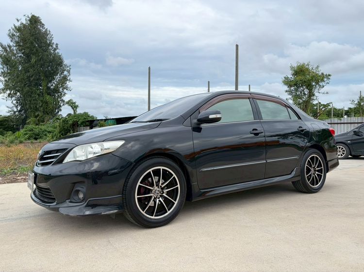 Toyota Altis 2013 1.6 E CNG Sedan เบนซิน NGV เกียร์อัตโนมัติ ดำ รูปที่ 3