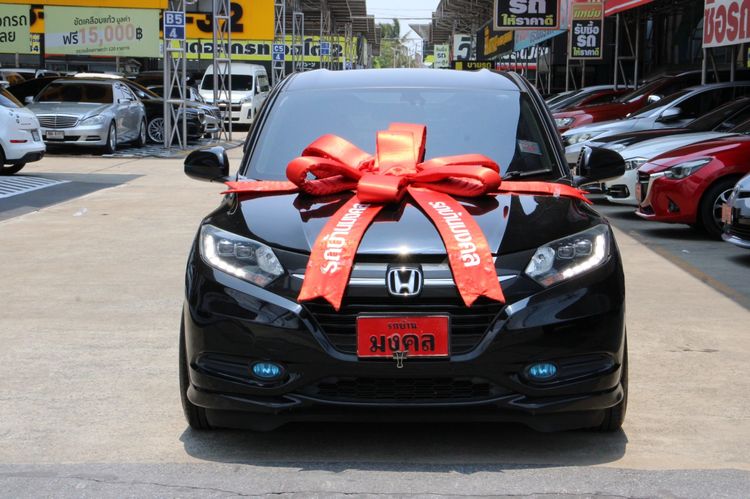 Honda HR-V 2015 1.8 E Limited Utility-car เบนซิน ไม่ติดแก๊ส เกียร์อัตโนมัติ ดำ รูปที่ 2