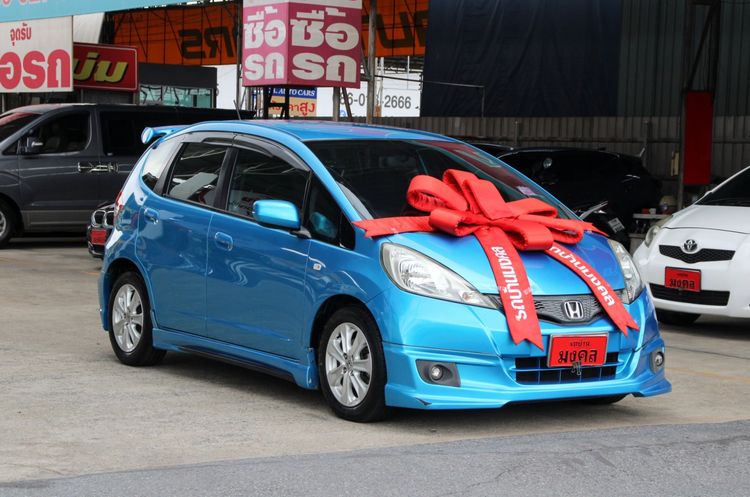 Honda Jazz 2013 1.5 V i-VTEC Sedan เบนซิน ไม่ติดแก๊ส เกียร์อัตโนมัติ น้ำเงิน