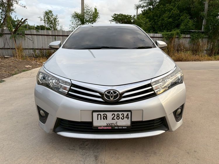 Toyota Altis 2014 1.8 E Sedan เบนซิน LPG เกียร์อัตโนมัติ บรอนซ์เงิน รูปที่ 2