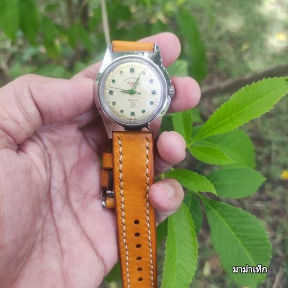 นาฬิกาวินเทจ Keepsake Prima 4901 ระบบไขลาน (Hand Winding) มาพร้อมสายหนังฟอกฝาดอิตาลี งาน Handmade ใหม่เอี่ยม