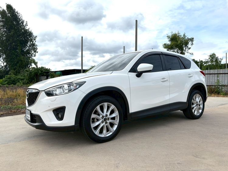 Mazda CX-5 2014 2.2 XDL 4WD Utility-car ดีเซล ไม่ติดแก๊ส เกียร์อัตโนมัติ ขาว รูปที่ 3