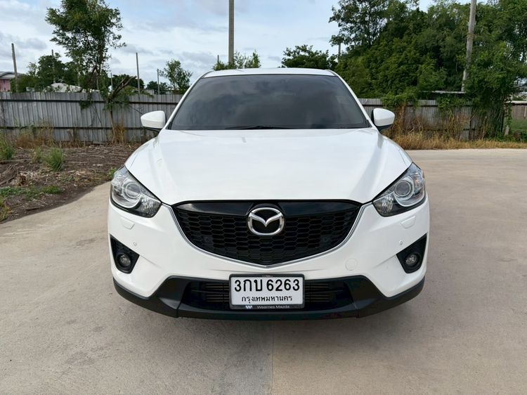 Mazda CX-5 2014 2.2 XDL 4WD Utility-car ดีเซล ไม่ติดแก๊ส เกียร์อัตโนมัติ ขาว รูปที่ 2