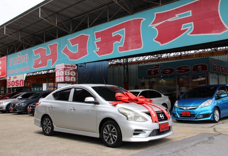 Nissan Almera 2019 1.2 V Sportech Sedan เบนซิน ไม่ติดแก๊ส เกียร์อัตโนมัติ บรอนซ์เงิน รูปที่ 4