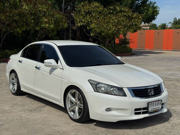 Honda Accord 2010 2.4 EL i-VTEC Sedan เบนซิน ไม่ติดแก๊ส เกียร์อัตโนมัติ ขาว รูปที่ 3