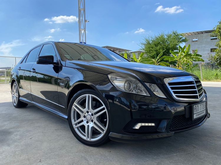 Mercedes-Benz E-Class 2011 E250 AMG Sedan เบนซิน ไม่ติดแก๊ส เกียร์อัตโนมัติ ดำ