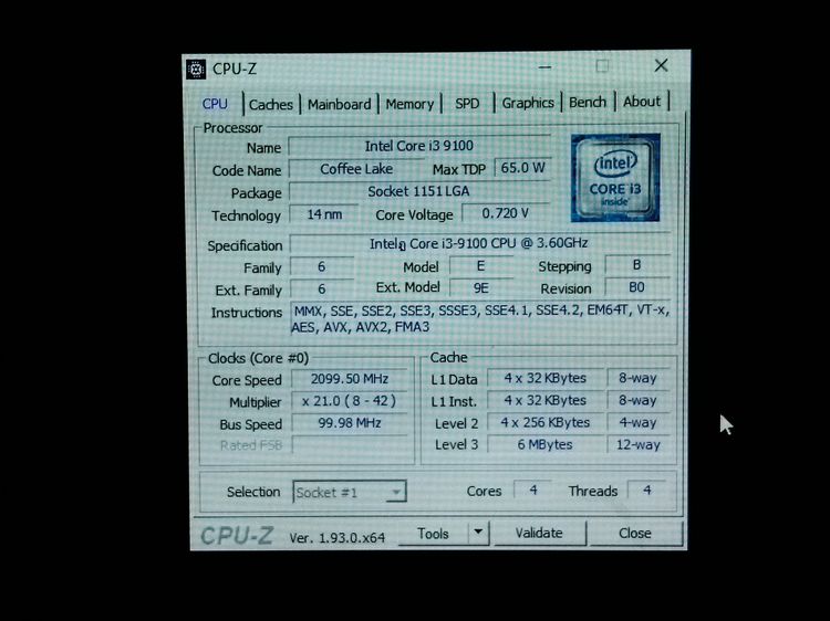 เจน9  i3-9100 ๑ 3.6ghz 4c 4t มีการ์ดจอในตัว  มีM2สองชุด พร้อม Asrock รุ่น Z370 Pro4 ซิ้งลม แผ่นปิดหลัง มีเก็บปลายทาง รูปที่ 5