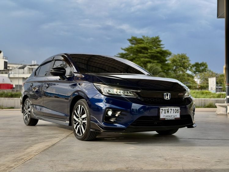 รถ Honda City 1.5 e:HEV RS สี น้ำเงิน