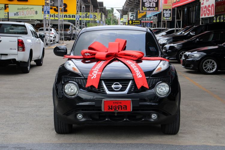 Nissan Juke 2015 1.6 V Utility-car เบนซิน ไม่ติดแก๊ส เกียร์อัตโนมัติ ดำ รูปที่ 2