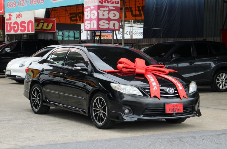 รถ Toyota Altis 1.6 E CNG สี ดำ