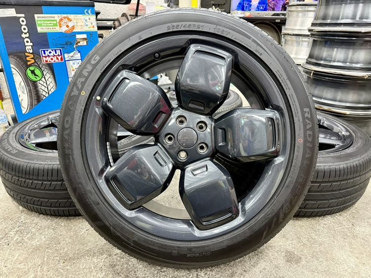 21" ล้อแม็ก CHERY V23 ขอบ 21” ถอดป้ายแดงยาง CHAO YANG 265-45R21  ปี 25  ตุ่มหน้ายางยังอยู่ครบ