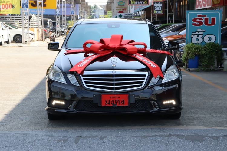 Mercedes-Benz E-Class 2011 E250 CGI AMG Sedan เบนซิน ไม่ติดแก๊ส เกียร์อัตโนมัติ ดำ รูปที่ 2