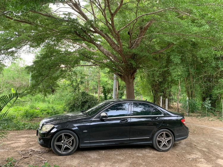 รถ Mercedes-Benz C-Class C200 สี ดำ